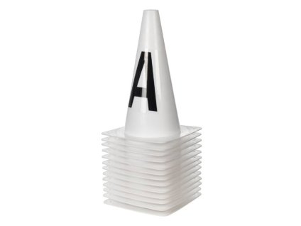 Drezurní kužely HKM pro Hobby Horsing white