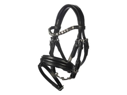 Uzdečka HKM pro Hobby Horse black