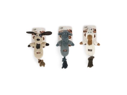 Hračka AFP plyš - Lamb Jumbo zvířátko s lanem 32x17cm (MIX DRUHŮ)