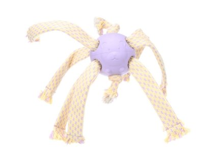 Hračka FLAMINGO polyester - Joanie míč chobotnice fialový 46x16x11cm (360g)