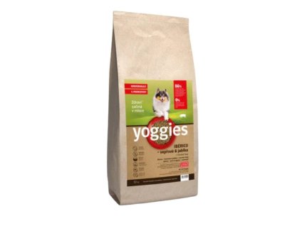 YOGGIES Minigranule vepřové maso Iberico & jablka 10kg