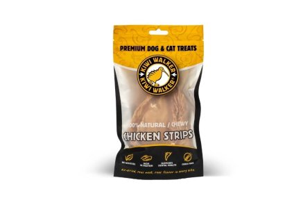 KIWI WALKER Air Dried 100% Chicken Strips 100g