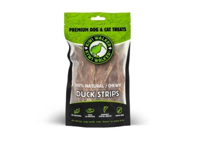 KIWI WALKER Air Dried 100% Duck Strips 100g