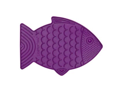 LICKIMAT Felix lízací podložka fialová 22x15cm