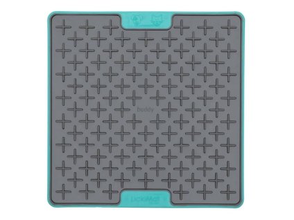 LICKIMAT Buddy TUFF lízací podložka tyrkysová 20x20cm