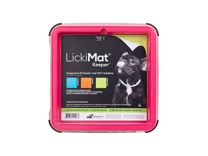 LICKIMAT Keeper podložka pro lízací podložky růžová