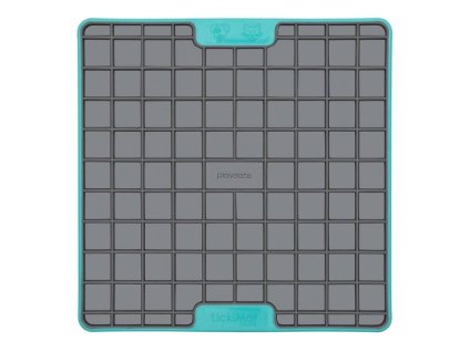 LICKIMAT Playdate TUFF lízací podložka tyrkysová 20x20cm