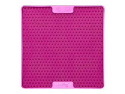 LICKIMAT Soother TUFF PRO lízací podložka růžová 20x20cm