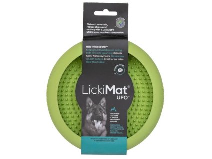 LICKIMAT UFO lízací miska zelená 18cm