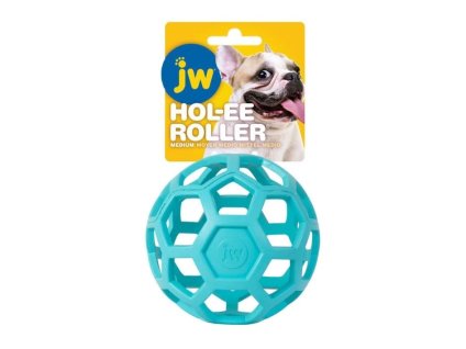 JW PET Hol-EE děrovaný míč mint (M) 11cm