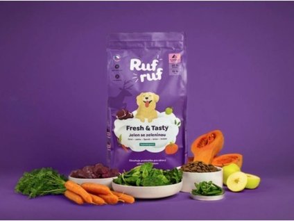 RUFRUF Fresh & Tasty jelení se zeleninou 2kg