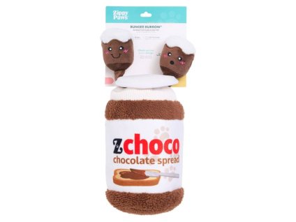 Hračka ZIPPY PAWS plyš - Bunji Burrow Čokoládová pomazánka 22cm