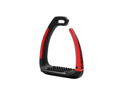 Dětské bezpečnostní třmeny EQUESTRO Supernova poppy red