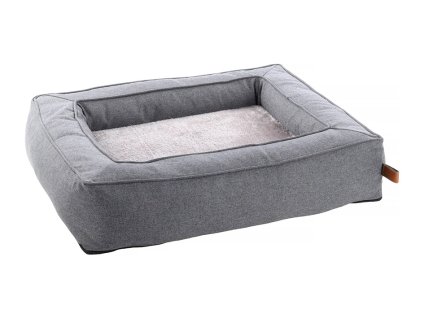 Pelech FLAMINGO Carlota obdélníkový světle šedý 80x70x17cm