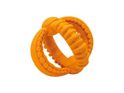 Hračka HIPHOP guma - Golem Extreme extra tvrdá oražová 16x14cm