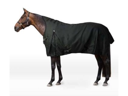 Výběhová deka HORZE Helsinki 600D High Neck 100g scarab green 125cm