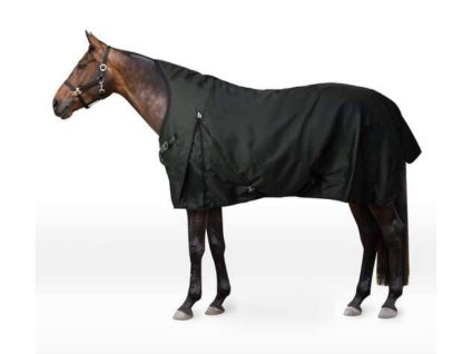 Výběhová deka HORZE Helsinki 600D High Neck 200g scarab green 145cm