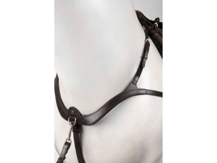 Poprsník HORZE Hampstead hnědý PONY