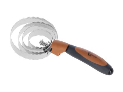 Kovové hřbílko COVALLIERO 2K hnědé/černé