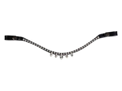 Čelenka HKM Alisha black/white COB