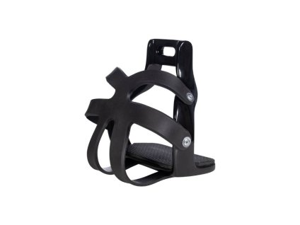 Třmeny s košíčkem HKM Sophie black