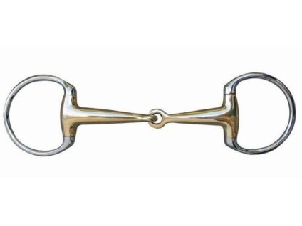 Udidlo oliva HKM argentan jednou lomené 125mm/16mm