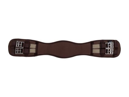 Drezurní podbřišník HKM Memory Foam Elastic brown 40cm