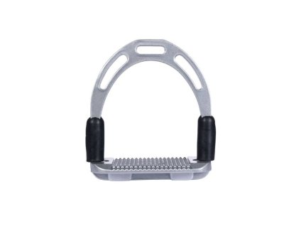 Bezpečnostní třmeny HKM Ultra Safety silver 12cm (DOPRODEJ)