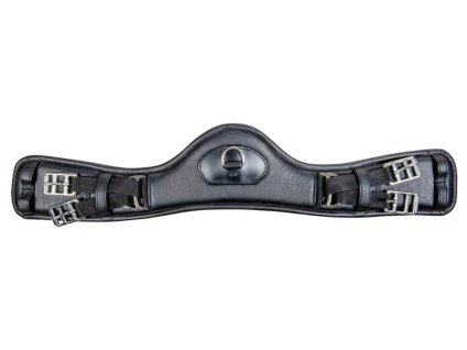 Drezurní podbřišník HKM Dressage Anatomic black 50cm
