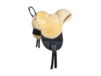 Jezdecký pad HKM black/nature COB/FULL