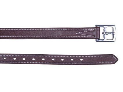 Třmenové řemeny HKM Flexi brown 145cm