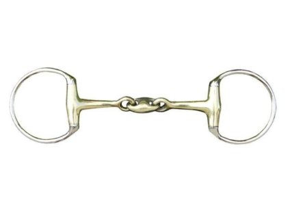 Udidlo oliva HKM argentan dvakrát lomené 155mm/18mm