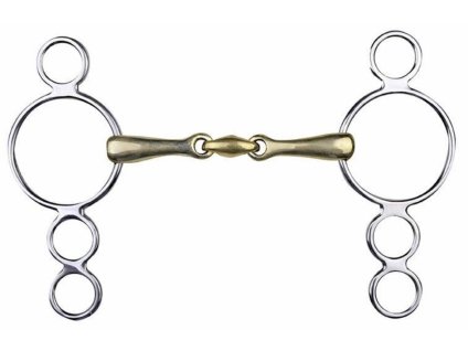 Udidlo pessoa HKM argentan dvakrát lomené 145mm/16mm