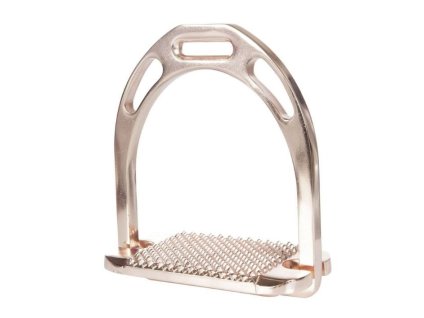 Hliníkové třmeny HKM Space rose-gold 12cm