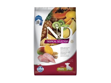 N&D Low Grain Tropical Selection Dog Puppy Mini Chicken 5kg