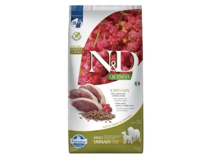 N&D Grain Free Quinoa Dog Adult Medium/Maxi Urinary Duck & Cranberry 7kg