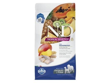 N&D Low Grain Tropical Selection Dog Adult Medium/Maxi Herring 2kg