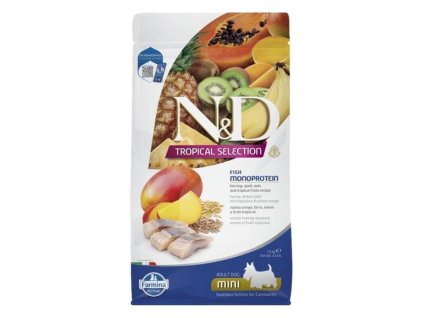 N&D Low Grain Tropical Selection Dog Adult Mini Herring 1,5kg