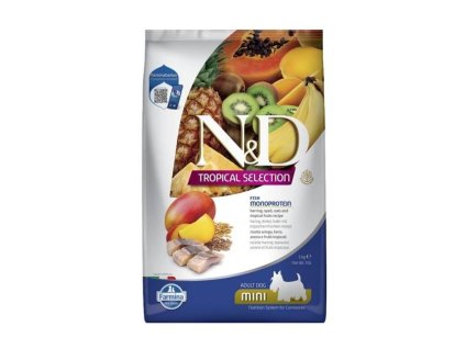 N&D Low Grain Tropical Selection Dog Adult Mini Herring 5kg