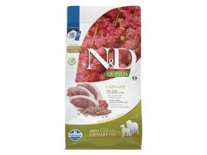 N&D Grain Free Quinoa Dog Adult Medium/Maxi Urinary Duck & Cranberry 2kg