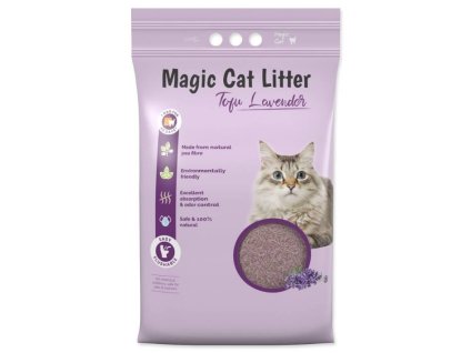 Podestýlka MAGIC CAT Litter Tofu levandule 5,4kg (12l)