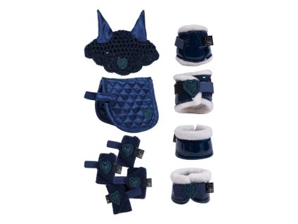 Jezdecký set HKM Starter Cuddle Pony deep blue