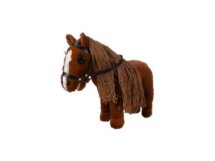 Plyšový koník HKM Cuddle brown