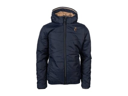 Dětská jezdecká bunda HKM Mia deep blue (110/116)