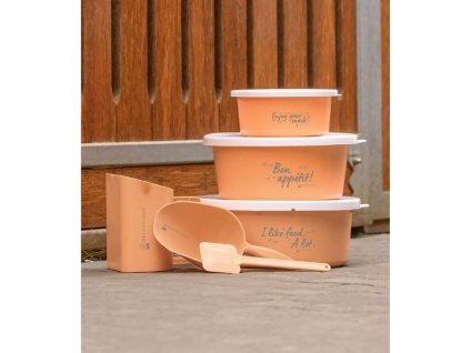 Miska na krmivo WALDHAUSEN s víkem peach (XL)