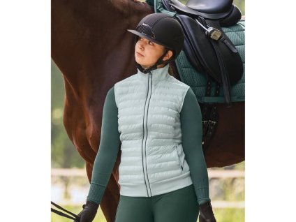 Dámská jezdecká vesta ELT Seattle mint green (XXL)