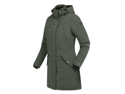 Dámská zimní jezdecká parka ELT Ontario darkoliv (XXL)