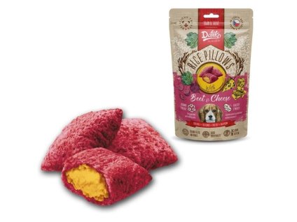 DAFIKO Plněné polštářky pro psy řepa & sýr 80g