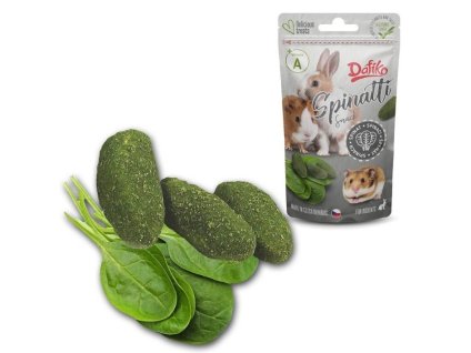 DAFIKO Spinatti Snacks pro hlodavce 50g
