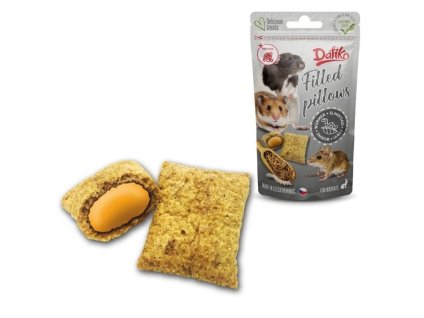 DAFIKO Plněné polštářky pro hlodavce mouční červi 40g